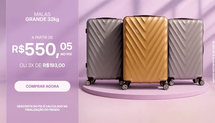 Malas de Viagem Fathazzi